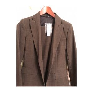 Brown Suit by Theory